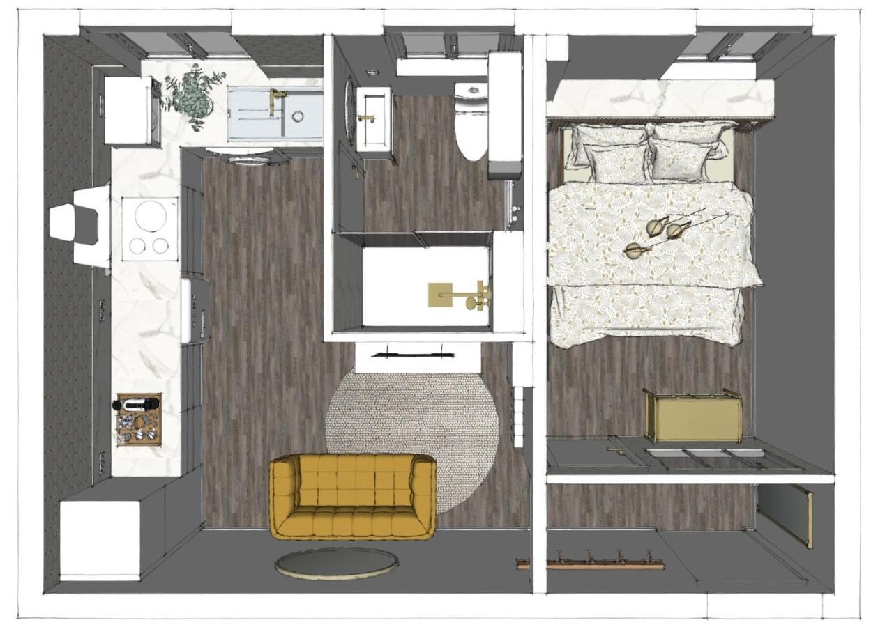 Cosy Bulle Appartement Reims Buitenkant foto
